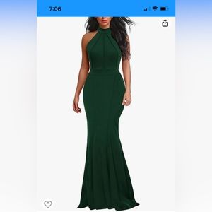 Long formal gown purchased from Amazon and worn once